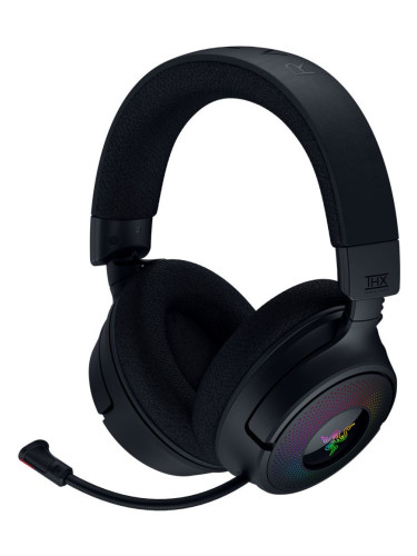  Гейминг слушалки Razer - Kraken V4, безжични, черни