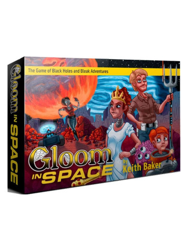  Настолна игра с карти Gloom in Space - Тематична