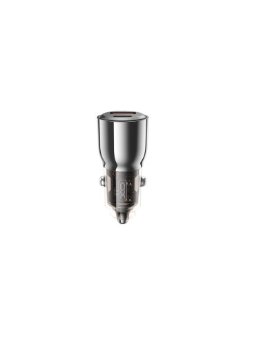 Зарядно устройство за кола адаптер XO CC58 95W 1x USB-C 1x USB-A, Черен