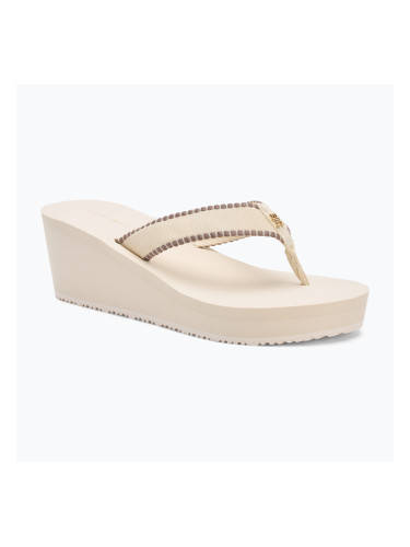 Tommy Hilfiger дамски джапанки Wedge Beach Sandal muslin