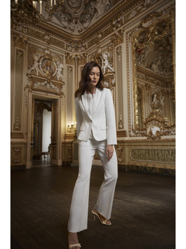 Дамско яке Marisse OFF WHITE