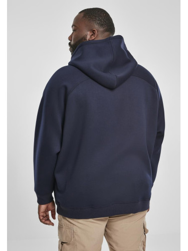 Pocket zippered hoodie with raglan zipper
