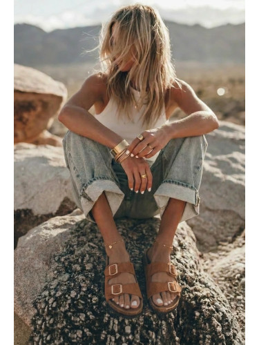 Дамски джапанки с катарами Camel Brigid