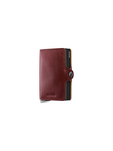 Портфейл Secrid Twinwallet Basco кафяв