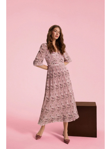 Дамска рокля Marisse Dusty Pink