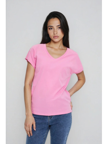 Marisse WOMEN'S TSHIRT L-TS-4951 PINK