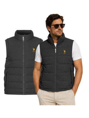 US Polo Assn. - Мъжки елек, сив