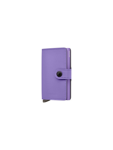 Портфейл Secrid Miniwallet Yard в лилав цвят