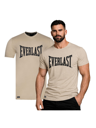 Мъжка тениска Everlast бежова