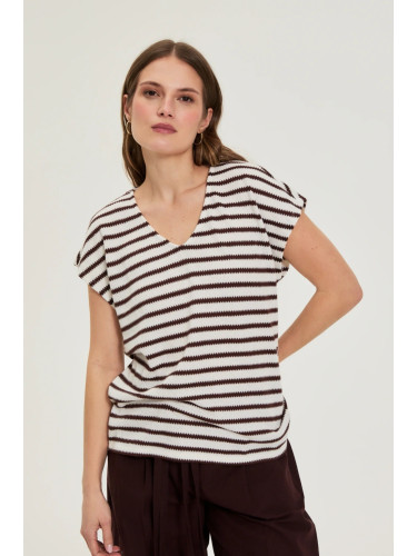 Дамска тениска Marisse Off White