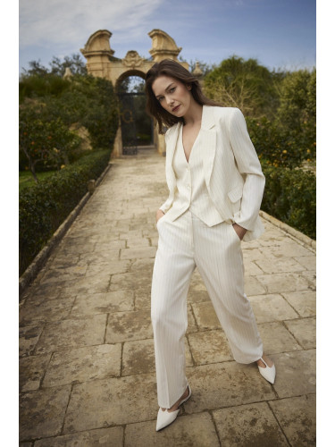 Дамско яке Marisse OFF WHITE