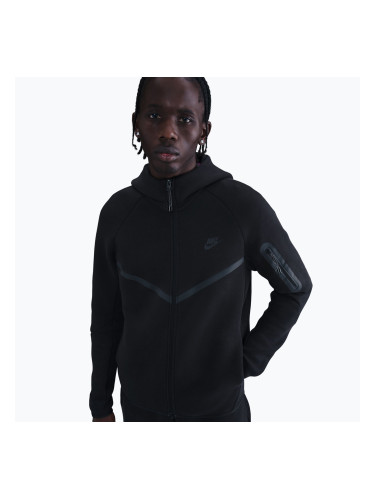 Мъжки суитшърт Nike Tech Windrunner Full Zip cavе black/black