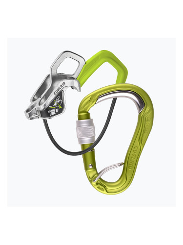 Комплект за осигуряване EDELRID Mega Jul Belay Kit Bulletproof Screw II oasis