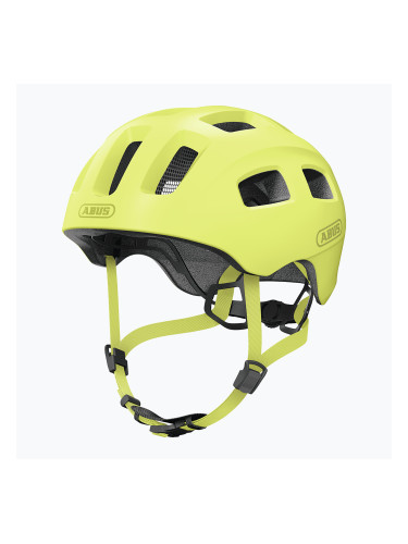 Детска велосипедна каска ABUS Youn-I 2.0 mono yellow