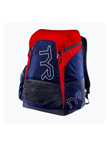 Раница за плуване TYR Alliance Team 45 l navy/red