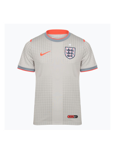 Детска футболна тениска Nike England Pre-Match pewter grey/bright crimson