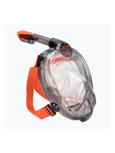 Целолицева маска за шнорхелинг SEAC Libera black/orange