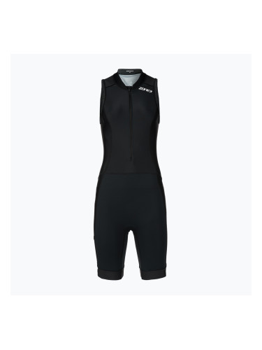 Дамски гащеризон за триатлон ZONE3 Activate+ Sleeveless Trisuit black
