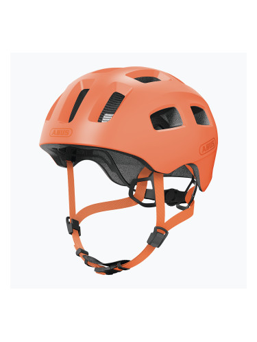 Детска велосипедна каска ABUS Youn-I 2.0 mono orange