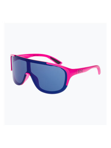 Слънчеви очила GOG Medusa matt neon pink/black/reflex blue