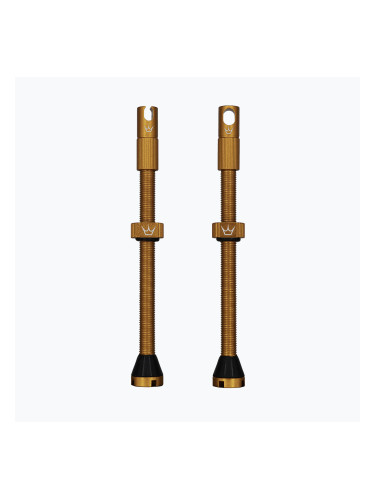 Комплект вентили presta Peaty's X Chris King MK2 Tubeless Valves 80 mm mango