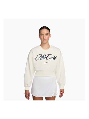 Дамски суитшърт Nike Court Collection French Terry Crew Neck sailor blue/navy blue