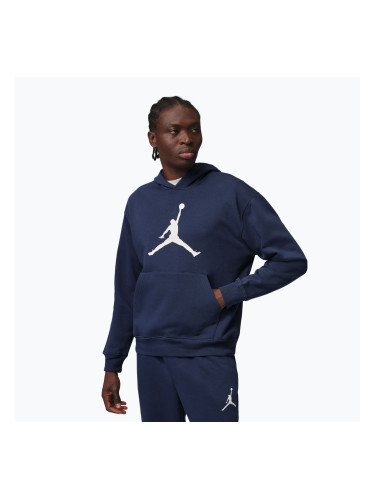 Мъжки суичър Jordan Pullover Hoodie midnight navy/white
