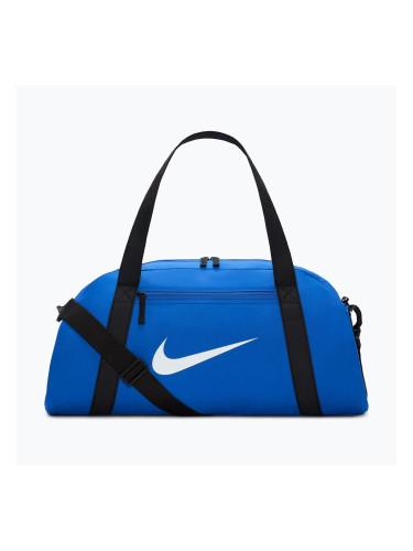 Дамска чанта за тренировки Nike Gym Club 24 l game royal/black/white