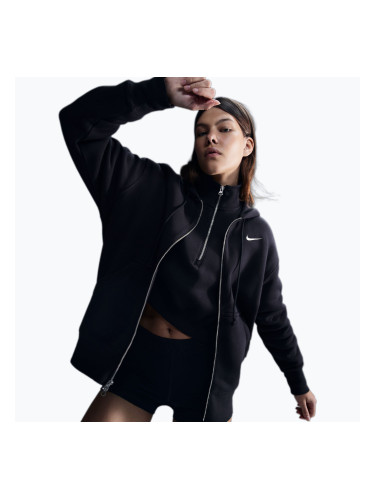 Дамски суитшърт Nike Sportswear Phoenix Fleece black/sail
