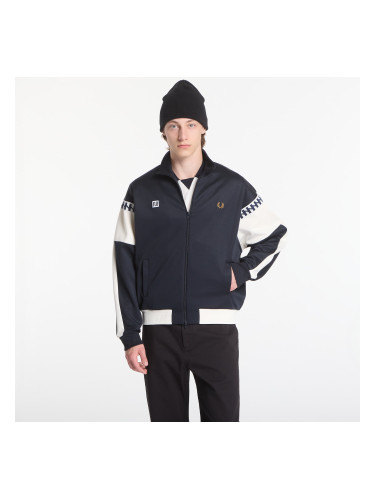 Суитшърт Fred Perry Meyba Cut And Sew Track Jacket Black L