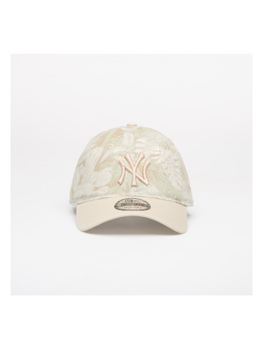 Шапка New Era 9TWENTY MLB Leafy Palm New York Yankees Stone Universal