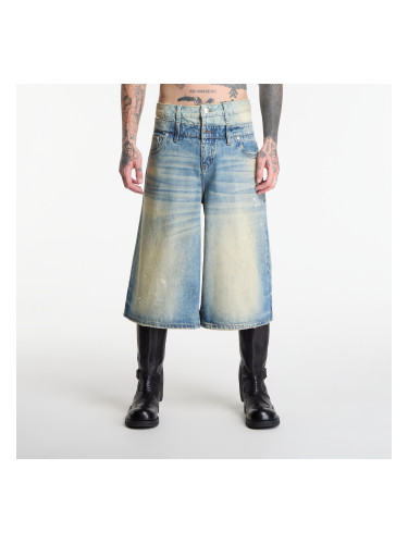 Къси панталони MISBHV 2In1 Denim Dirt Baggy Shorts Dirt Denim 36