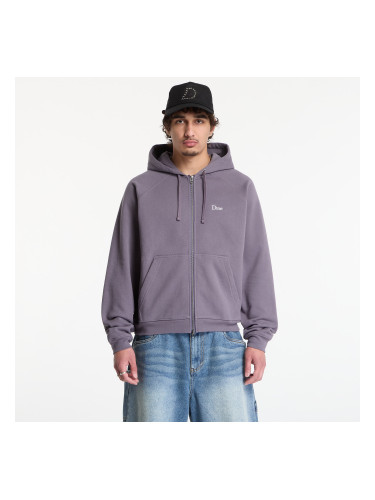 Суитшърт Dime Classic Small Logo Zip Hoodie UNISEX Charcoal Grape M