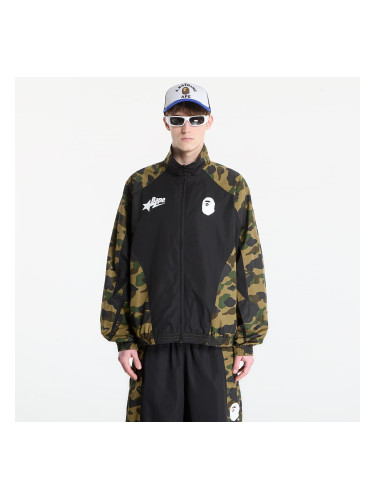 Яке A BATHING APE 1St Camo Stand Collar Track Jacket UNISEX Green L
