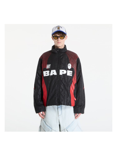 Яке A BATHING APE Aba Frame Monogram Jacquard Multi Logo Padded Jacket UNISEX Black L
