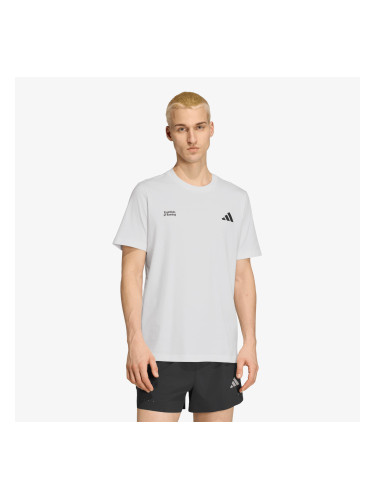 Тениска adidas Run Essentials Graphic T-Shirt White S