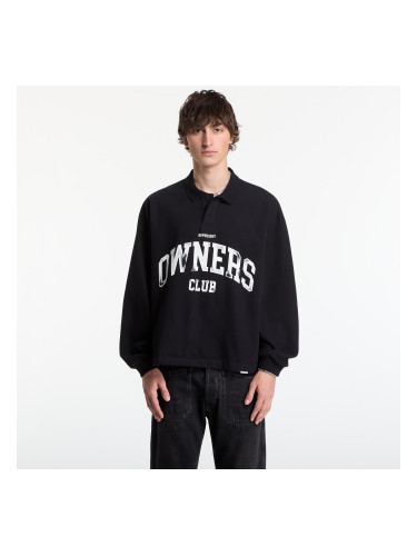 Тениска REPRESENT Owners Rugby Top UNISEX Jet Black S