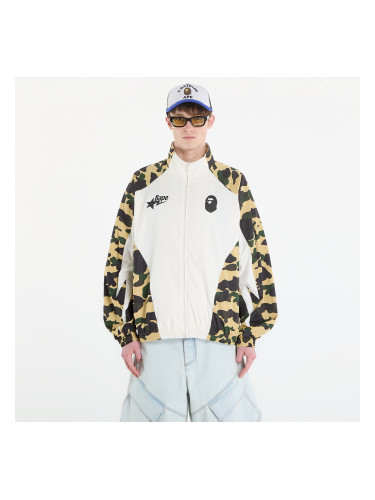 Яке A BATHING APE 1St Camo Stand Collar Track Jacket UNISEX Yellow L
