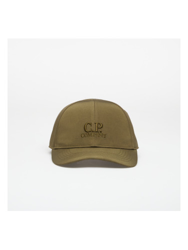 Шапка C.P. Company Chrome-R Logo Cap Green Universal