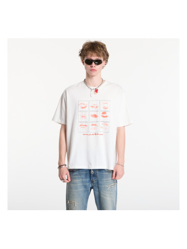 Тениска MISBHV Kiss Xoxo T-Shirt UNISEX Off White L