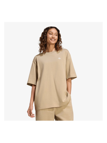 Тениска adidas Essentials Boyfriend T-Shirt Khaki Three M