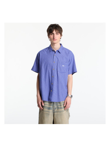 Риза OBEY Bigwig Frank Woven Surf Blue Multi XL