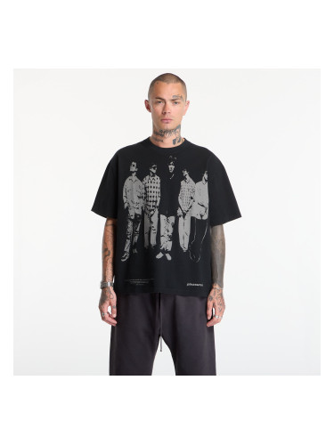 Тениска PLEASURES Definitely Heavyweight Shirt Faded Black S