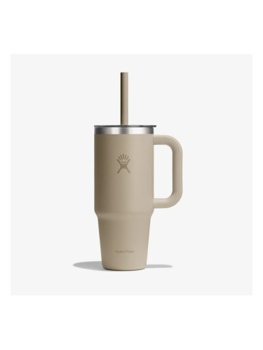 Hydro Flask 710 ml Travel Tumbler Clear Lid Oat Universal
