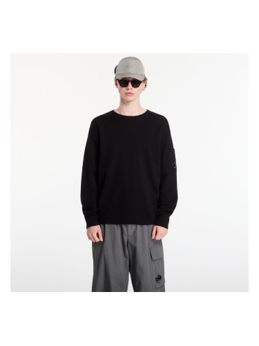 Пуловер C.P. Company Cotton Sea Island Lens Sweater Black L