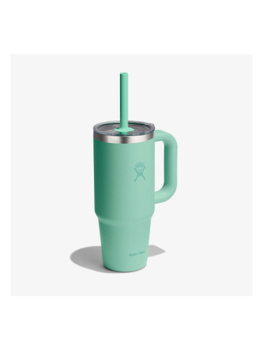 Hydro Flask 710 ml Travel Tumbler Clear Lid Mermaid Green Universal