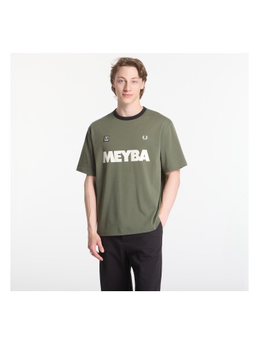 Тениска Fred Perry Meyba Ringer T-Shirt Green M