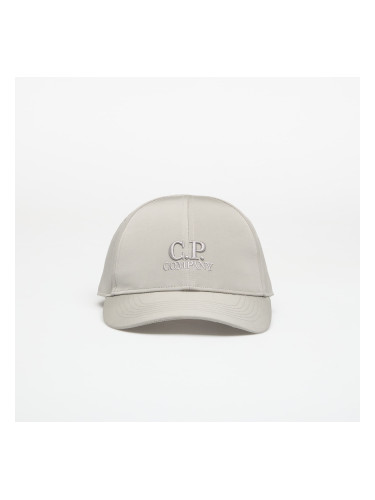 Шапка C.P. Company Chrome-R Logo Cap Dove Universal