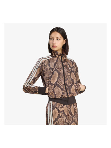 Яке adidas Satin Snake Print Firebird Track Jacket Linen/ Magic Beige L