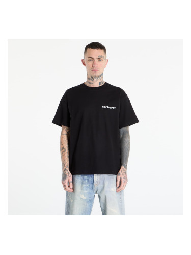 Тениска Carhartt WIP S/S Caps T-Shirt UNISEX Black L